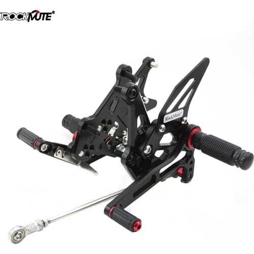 CNC Aluminum Adjustable Rearsets For Kawasaki Z1000 Z 1000 Z-1000 2014 2015 2016 Motorcycle Rear Sets Foot Pegs