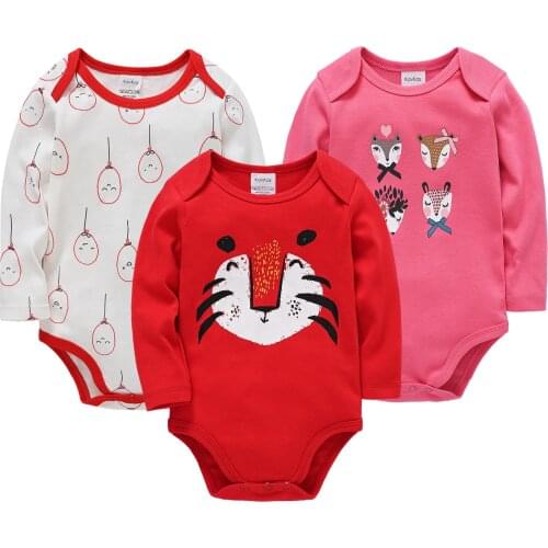 Unisex Baby Rompers Jumpsuit New Baby Clothes Cotton Newborn Body Suit Baby Pajama Boys Animal Cartoon Jumpsuits