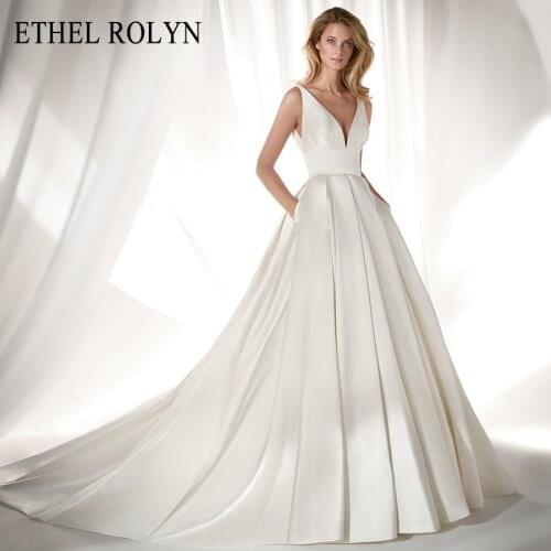 ETHEL ROLYN V-neck Women Dresses