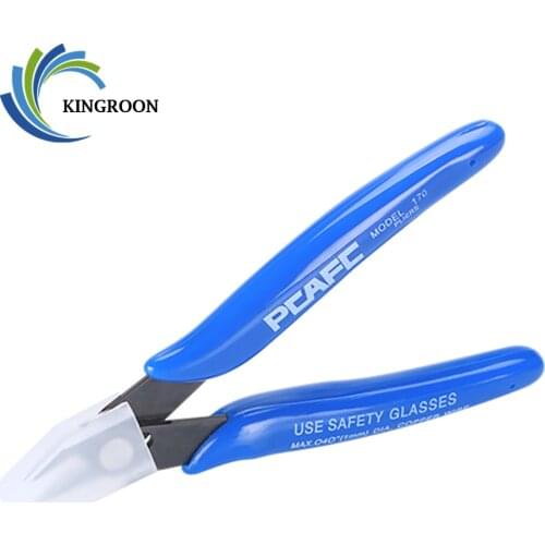 KINGROON 10Pairs Wire Cutters PCAFC 170 Diagonal Pliers Clamp Hand Mini Snips Stainless Steel Nipper Trimmer Tools Blue Red