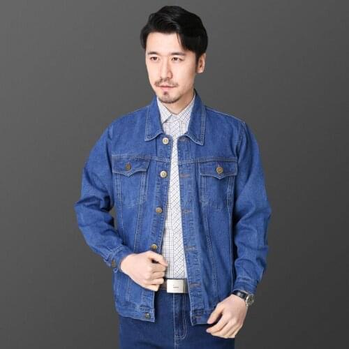 Fashion Streetwear Jacket Men Chaqueta Hombre 2020 Korean Fashion Casual Denim Jacket Winter Mens Jean Jackets 8201LW1221
