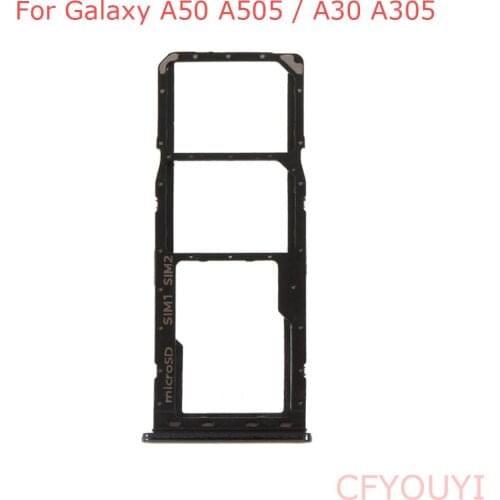OEM For Samsung Galaxy A50 A505 / A30 A305 Dual SIM Tray Micro SD Card Tray Holder Slot Replacement