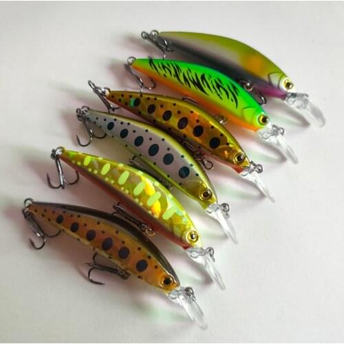 Crankbaits Crankbait Fishing Lures Fishing Lure Artificial Fishing Lure River Minnow Se Uelos De Pesca Minnow Hard Bait Wobbler