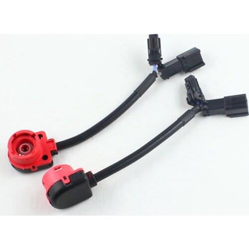 Rockeybright 2 PCS/lot D2S D2R D2C hid light bulb socket wire harness big ket cable connector d2 bulb holder