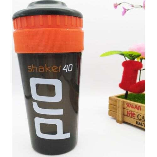 Shaker Pro 40 Whey Protein Sports nutrition blender mixer water bottle fitness gym For Protein Powder my water bottle 700 ml