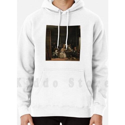 Las Meninas Diego Velázquez hoodie long sleeve Fine Art Artist Oil Painting Painter Female Portrait Old Master