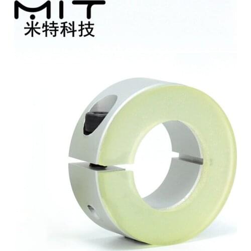 1pc Polyurethane Silicone Shaft Collar Semi-split Fixing Hoop Terminal Limit Fixed Ring M8 M10 M12 M13 M15 M16 M20 M25