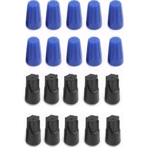 20Pcs/Set Waterproof Grease Nuts Wire Connectors Easy Twist On Application