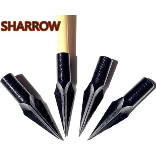 3/6/12pcs Black Arrowheads Retro Alloy Steel Traditional Broadheads Arrow Head Tips Point for 8mm Arrows Outdoor Accessories