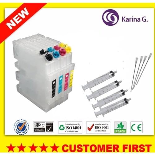 4X For gc41 refillable ink Cartridge For Ricoh SG2100N SG3100 SG3110DNW SG3100SNW SG3110DN SG3110SFNW with auto reset chip