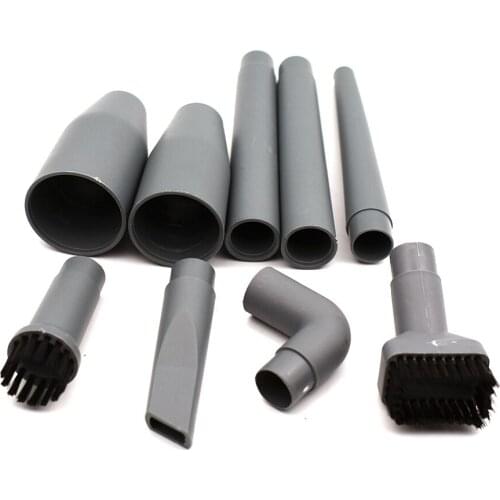 1 Set 9 Nozzle 32/35MM Caliber Accessories Cleaner Brush Set New Multifunctional Car Vacuum Cleaner Parts