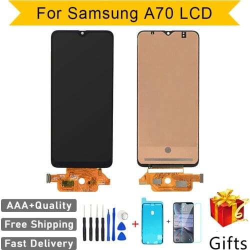 AAA+++ Incell LCD for Samsung A70 LCD A705 A705F SM-A705MN Screen Display Replacement Repair Assembly Digitizer Touch Pantalla