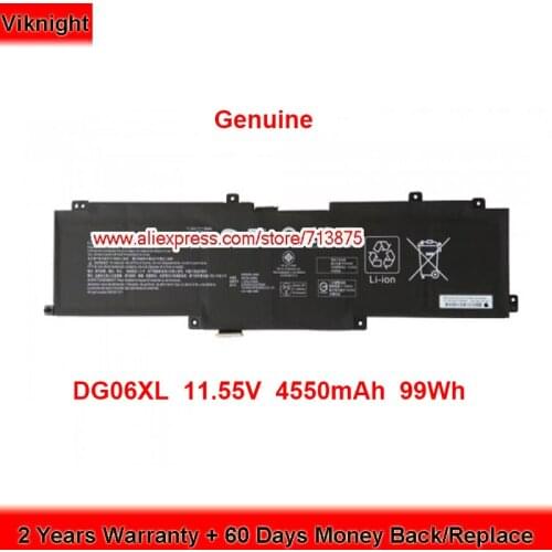 Genuine DG06XL Battery 925149-855 for Hp OMEN X 17 Ap010nr 17-AP000NA 17-AP007TX 17-AP030TX 11.55V 4550mAh 99Wh