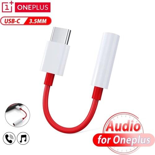 3.5 Jack Audio Cable Usb C To 3.5mm Aux Adapter For Oneplus nord 8 pro 7t 7 6t Usb Otg Typec For One Plus 8t 8pro 5G Z Adaptador