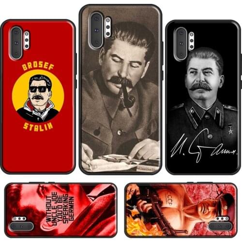 USSR Joseph Stalin Case For Samsung Galaxy S20 FE S21 Ultra Note 20 Note 10 Plus S10e S8 S9 S10 Plus Cover