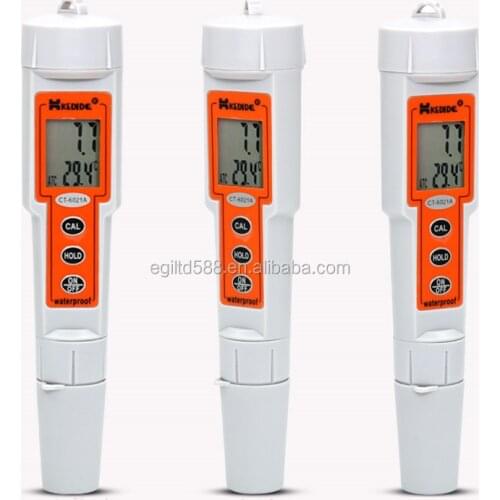 Digital PH Meter 0 to 14.00 CT6021A PH Waterproof Ph Tester Backlight Pen Portable Aquarium Laboratory Water Checker CT-6021A