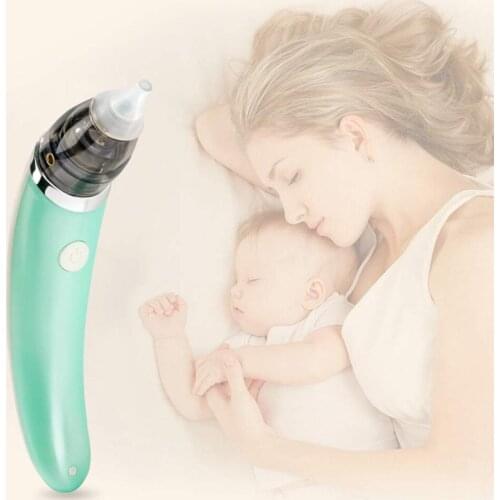 2020 New Electric Baby Nasal Aspirator Snot Sucker Nose Mucus Boogies Vacuum Cleaner for Infant Kids