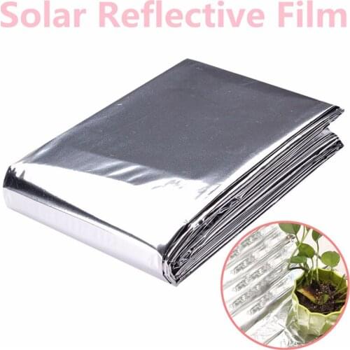 Plant Hydroponic Highly Reflective Film Grow Light Accessories Greenhouse Reflectance Coating Plant Covers 130×210cm