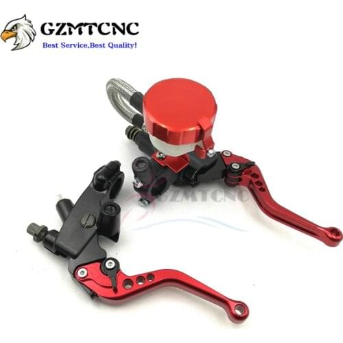 Clutch Brake Master Cylinder Reservoir 7/8" 22mm Handle Bar for Honda CB600 VFR400 NC30 CBR600RR 2003-2006 for Yamaha R1 R6 YZF
