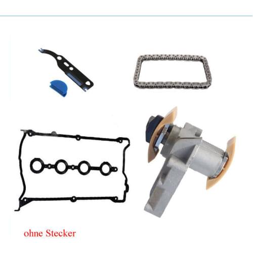 AP01 Timing Kit For Audi A4 TT/VW Golf Jetta Passat Bora Beetle 1.8T Chain Tensioner+Chain+Valve Cover Gasket+Tensioner Gasket