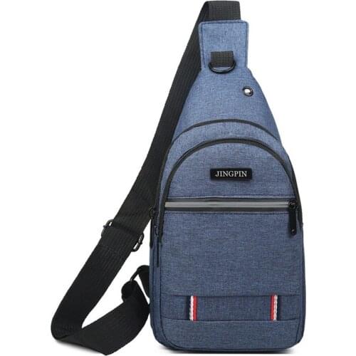 2020 Autumn/Winter New Casual Chest Bag Oxford Cloth Lightweight One-shoulder Stiletto Chest Bag