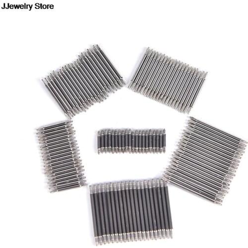 20PCS Watch Band Link Stainless Steel Spring Pin Bar Repair Strapping Parts Pins Watchmaker 20mm 12mm 16mm 18mm 8mm 22mm
