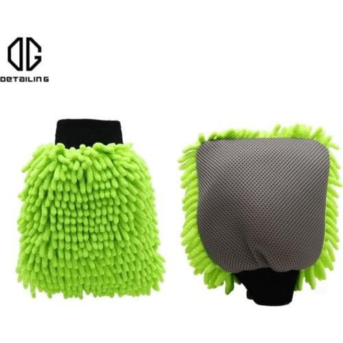 DETAILING Microfiber Chenille Car Wash Cleaning Glove Auto Car Tool Drying Mitt