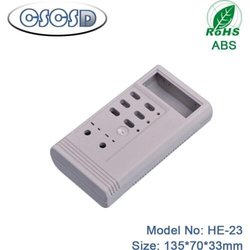 1pcs/lot 135*70*33mm enclosure box plastic pcb plastic enclosure medical handheld device plastic handheld enclosure