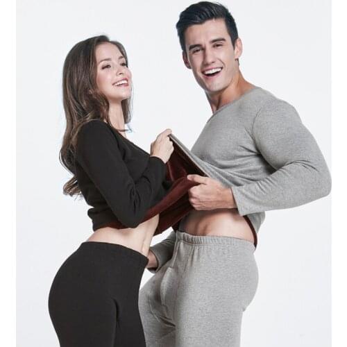 Prand Breathable Cotton Fleece Heated Thermal Underwear For Women