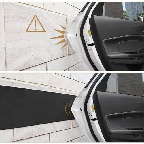 200cm x 20cm Car Door Protector Garage Rubber Wall Guard Bumper Safety Parking Home Wall Protection Car-styling Car Accessories