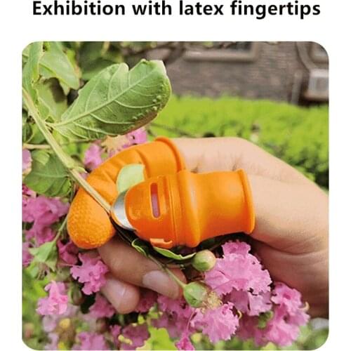 Thumb Cutter Gardening Tools Pruning Shears Garden Picking Plant Vegetables Separator Finger Tool Multi Function Kitchen Cutter