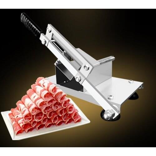 Manual Meat Slicing Machine Household Vegetables Cutting Machine Mutton Slicer 121VV