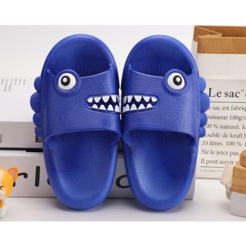 Summer Children Slippers Boys Girls Home Shoes Cute Cartoon Baby Toddler Soft Non-slip Beach Slides Kids Bath Bathroom Slippers
