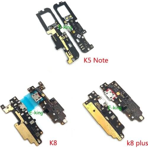 10PCS For Lenovo K5 Note K8 Plus USB Charging Board Dock Port Flex Cable