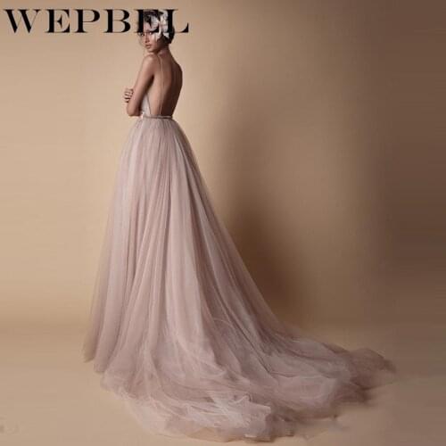 WEPBEL Women Dress Sexy Sleeveless Halter Party Sling Backless Evening Fashion Casual Party Dresses