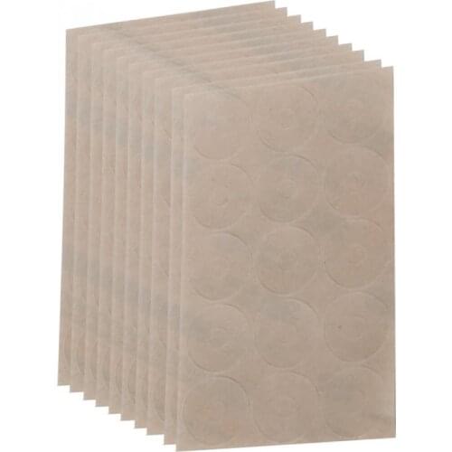 10 Sheet 150 Pieces Silicone Quilting Ruler Grip-True Grips -Non Slip Adhesive Rings