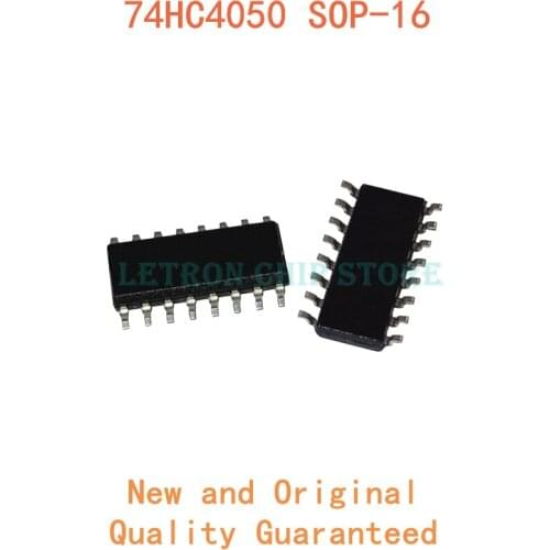 10PCS 74HC4050 SOP16 SN74HC4050DR SOP-16 74HC4050D SOP HC4050 SOIC16 SN74HC4050D SOIC-16 SMD new and original IC Chipset