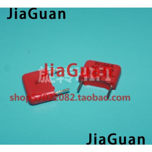 10PCS RED WIMA MKS10 0.068UF 100V PCM10 original new MKS-10 683/100V P10mm audio 683 hot sale 0.068uf/100v 68nf
