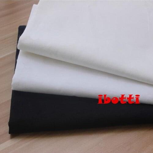 3pcs 40*50cm White Black Cotton Fabric Meter Patchwork Bundle Tilda Sewing Textiles Cloth Draperies Telas Tissus Felt Costura