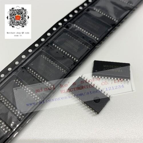 [ 5pcs-10pcs ]100%New original; MBI5026GD MB15026GD SOP24 - 16-bit Constant Current LED Sink Driver Chip IC