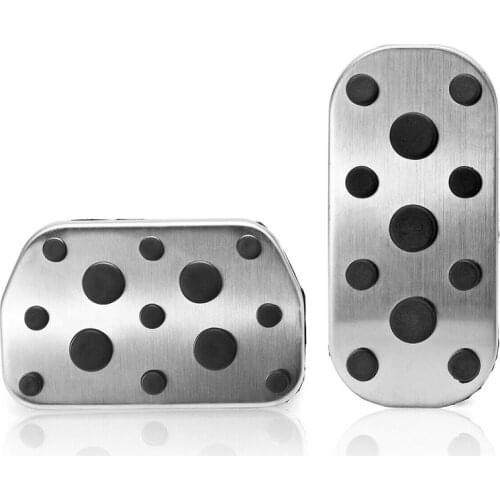 AU05 -Car Accelerator Brake Pedal Trim Cover for Toyota Land Cruiser Prado 150 2010-2020