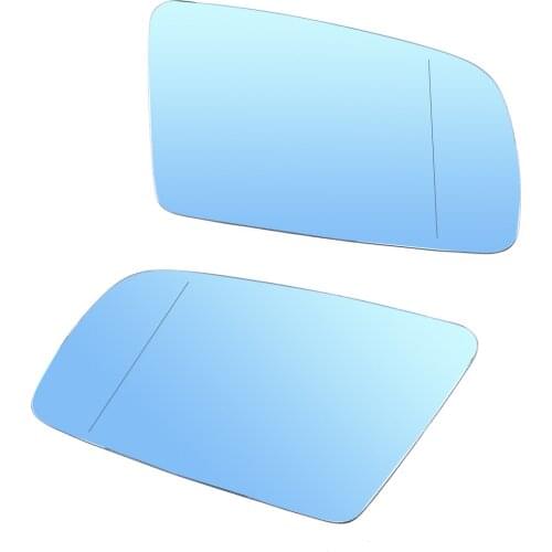 1 Pair Car Side Rearview Wing Heated Mirror Glass 51167065081 51167065082 Fit for BMW 5 6 E60 E61 E63 E64 2004 2005 2006-2010