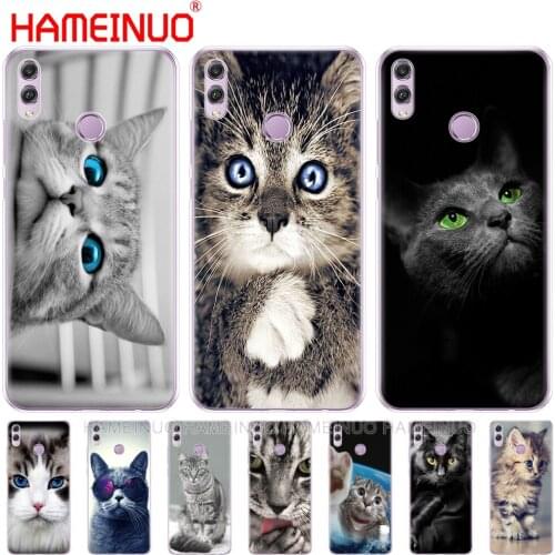 Cat kitty blue eyes cute animal Cover phone Case for Huawei NOVA 3 3i mate 20 pro for honor 8x max note 10