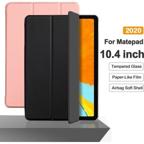 Flip Tablet Case For Huawei MatePad 10.4 2020 Funda PU Leather Smart Cover For Matepad 10.4'' BAH3-W09 BAH3-AL00 Folio Capa