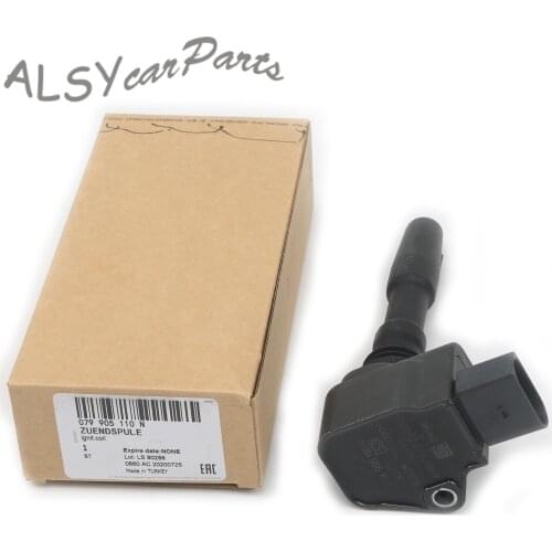 For Audi A6 S6 Avant Quattro A7 Sportback A8 RS6 RS7 Bentley Continental GT3-R Flying Spur Ignition Coil With 4-Pin Spark Plug
