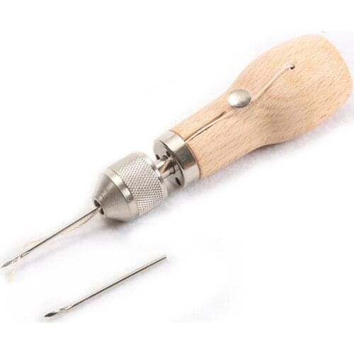 DIY Leather Sewing Tool Leather Hand Sewing Machine Waxed Thread for Leather Craft Edge Stitching Belt Strips Shoemaker Tools