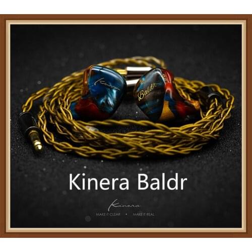 Kinera Baldr 4 EST + 2BA + 1DD Hybrid Driver HiFi Music Monitor DJ Studio In-Ear Earphone IEMs Audiophile Musician Earbuds