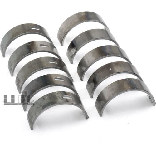 10pcs STD Crankshaft Main Bearing Shell Set For VW AUDI 1.8L Turbo 2.0 FSI TFSI AXX BPY BWA EA113