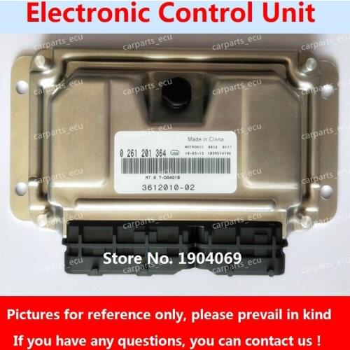 Engine Computer Board 0261B08541 3612010-05H M7.9.7 ECU 0261201364 3612010-02/0261201604 3612010-03 RX6400D1 For Zotye Car