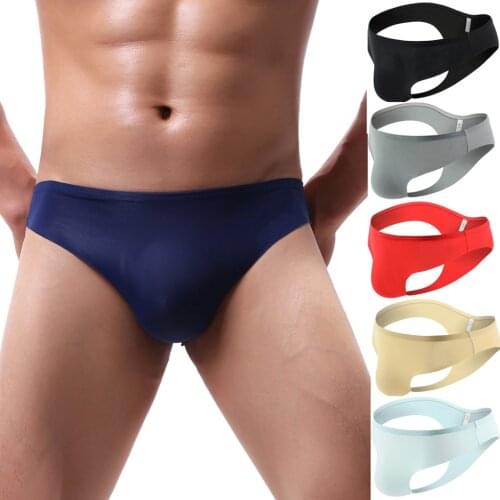 MIARHB Mens Silk Briefs